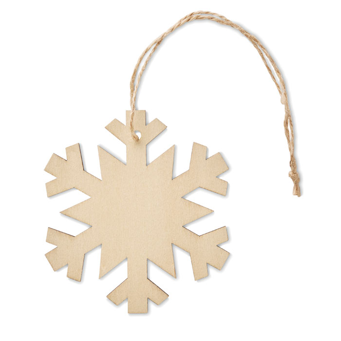 NEUY – MDF wooden snowflake decoration