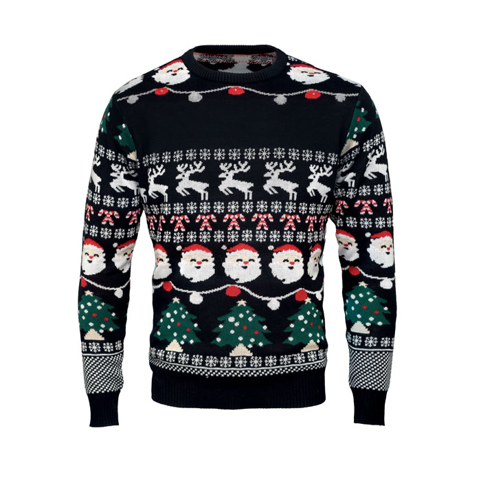 SHAMIS LARGE – Knitted sweater with 10 LED lights, L/XL