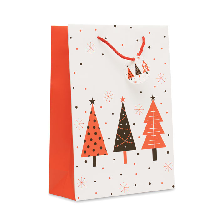 BOSSA LARGE – Large recycled paper gift bag, FSC