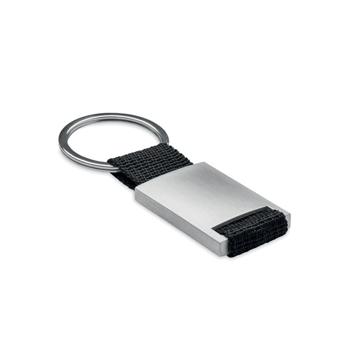 TECH – Metal key ring with webbing strap