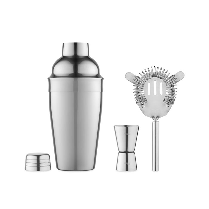 FIZZ – Set cocktail 3 pezzi con shaker da 50 cl