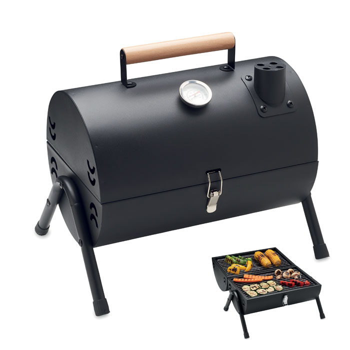 CHIMEY – Barbecue portatile in ferro con camino