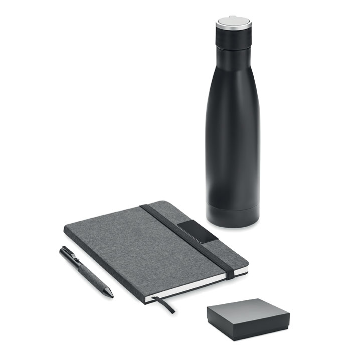 YOKOSO – Set regalo con notebook, penna e borraccia