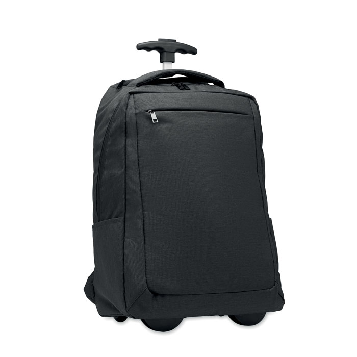 DALVIK – Zaino per laptop con ruote e doppio tubo