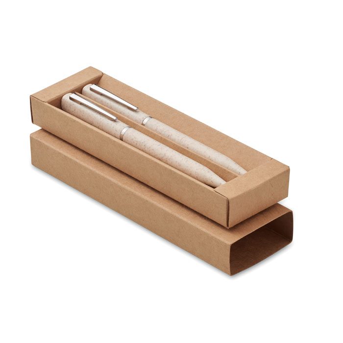 PEAT – Two pen set in wheat straw and ABS