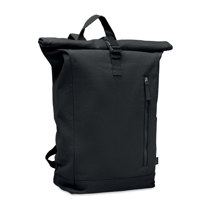 KAMET – Roll top backpack in recycled cotton