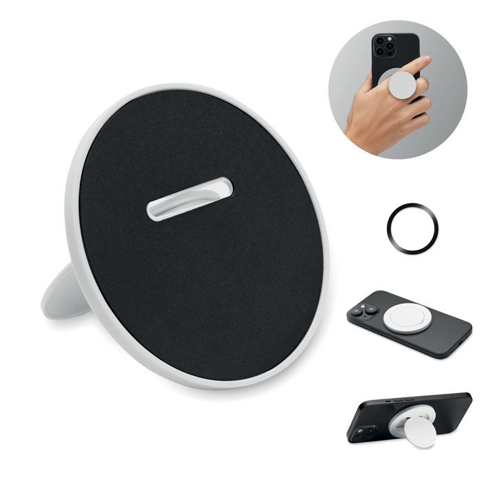 ABLE – Magnetic phone stand in recycled ABS
