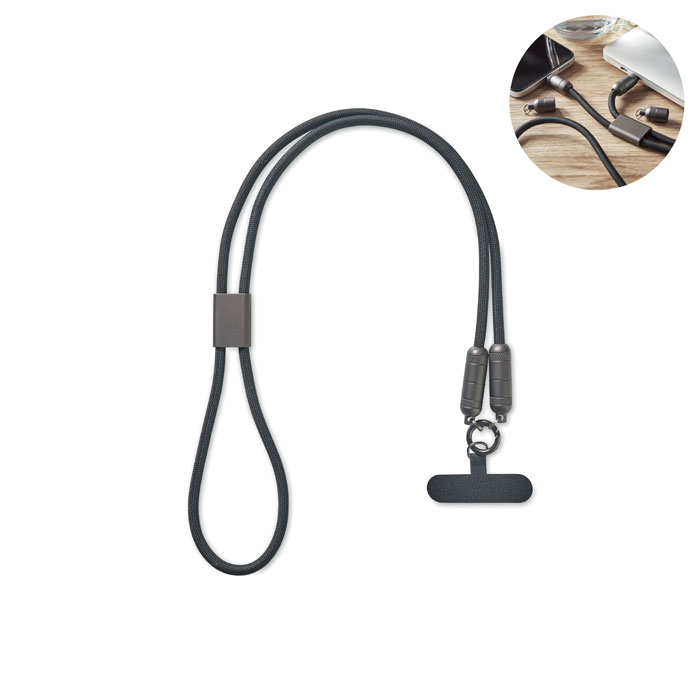 SHAKA – 60W lanyard cable with phone holder