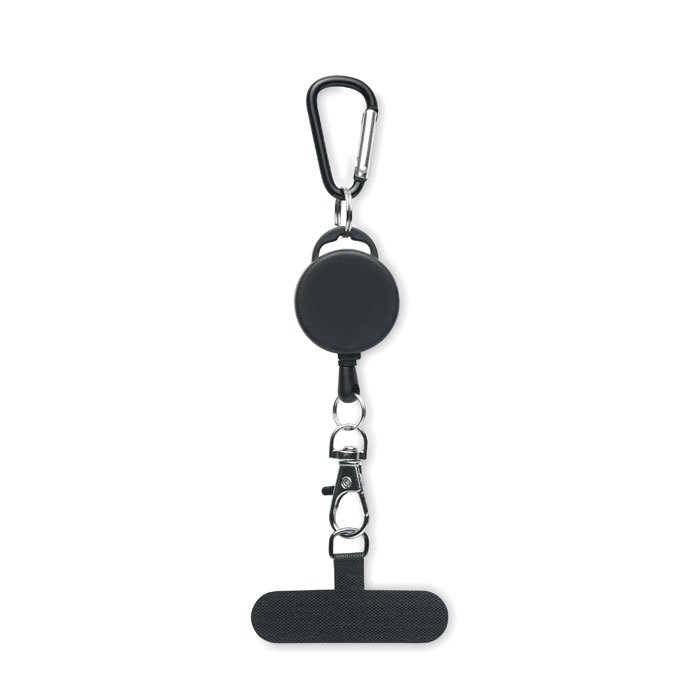 RETRO – Porta telefono o badge retrattile in ABS