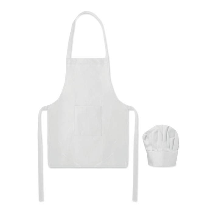 KID CHEF – Set cappello e grembiule per bambini