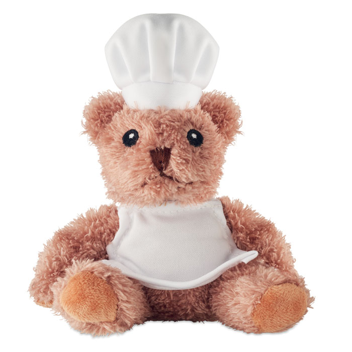 TEDDCHEF – Orsetto chef di peluche con grembiule