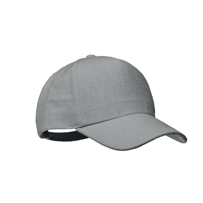 NAIMA CAP – Hemp cap with brass clips, 5 panels