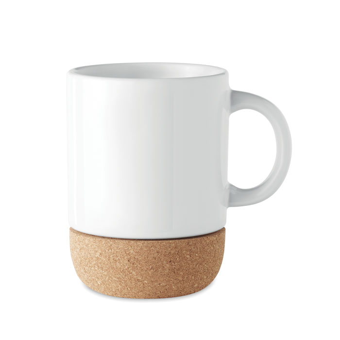 SUBCORK – Sublimation mug with cork base detail