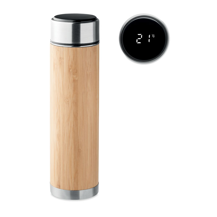 PANAY – Steel flask with tea infuser and LED display