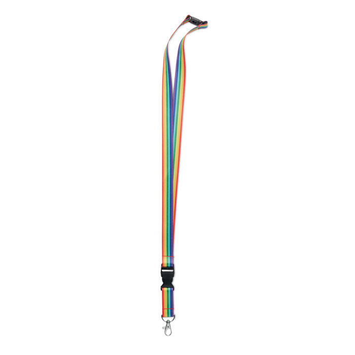 BOWYARD – Cordino arcobaleno con fibbia staccabile