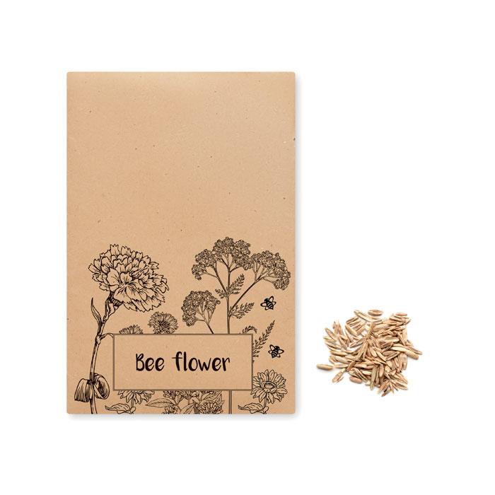 SEEDLOPEBEE – Semi misti di fiori d'ape in busta kraft