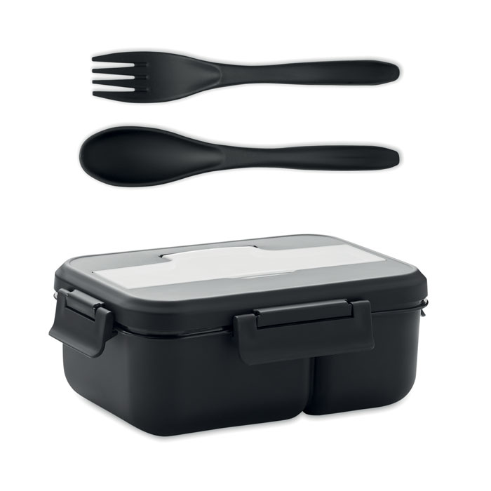 MAKAN – Porta pranzo a due livelli con posate