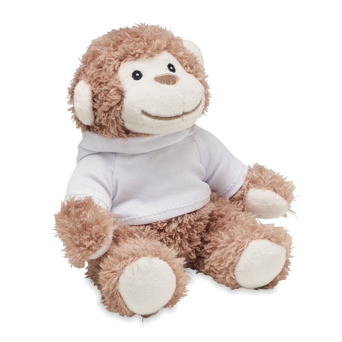 LENNY – Peluche a forma di scimmia con cappuccio