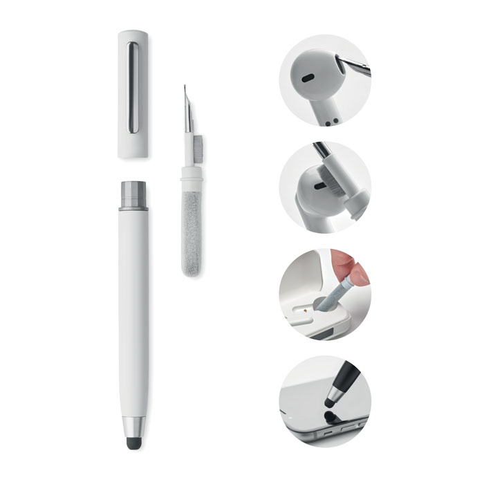 CLEANPEN – Stylus pen with earbud cleaning kit