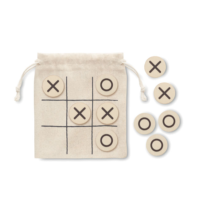TOPOS – Gioco del tris in legno naturale