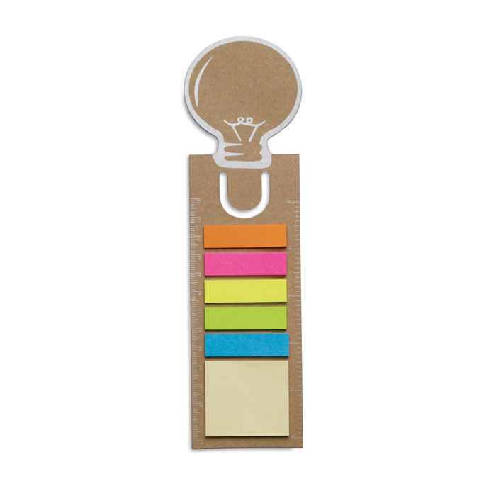 IDEA – Segnalibro a forma di lampadina con righello