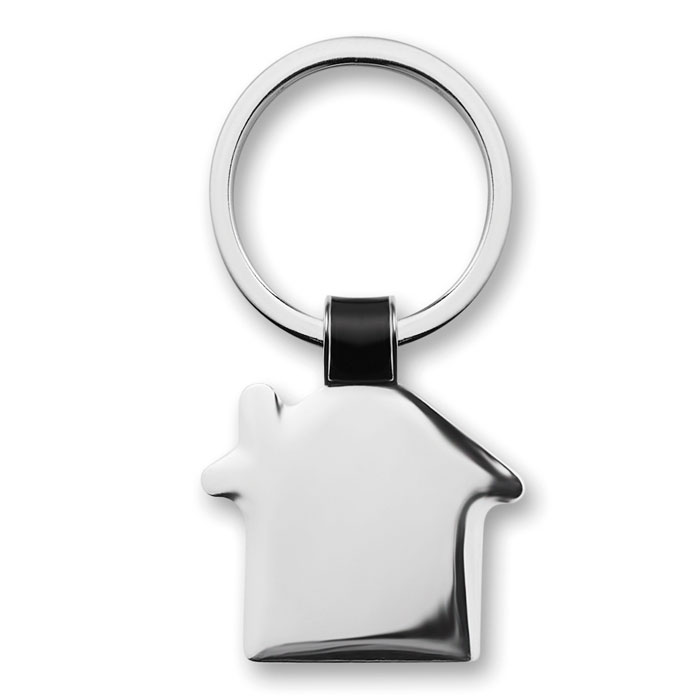 HOUSY – Portachiavi a forma di casa in metallo