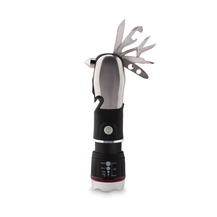 HAMLIGHT – Torch with safety hammer and cutter
