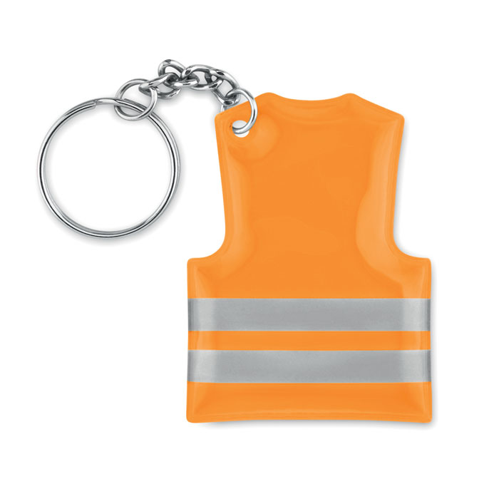 VISIBLE RING – Portachiavi con gilet catarifrangente