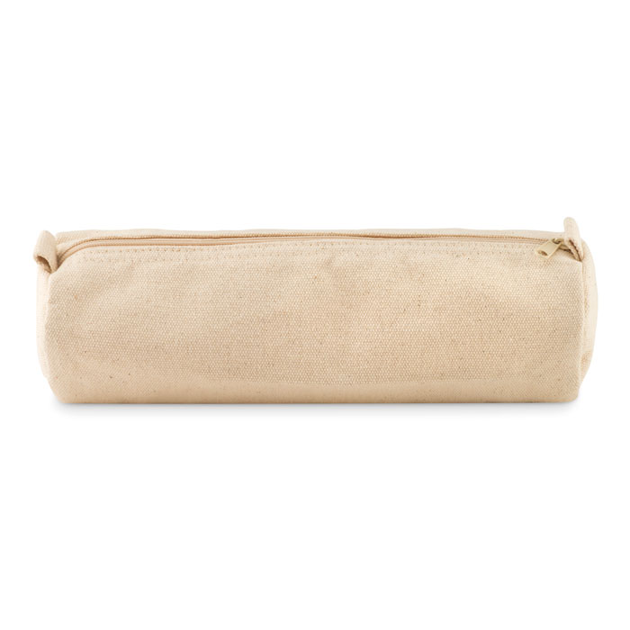 NATU POUCH – Porta matite in cotone con zip abbinata