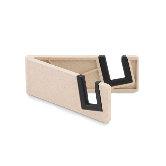 STANDOL+ – Foldable phone holder, bamboo fibre