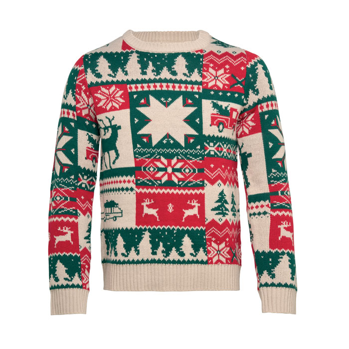 SHIMIS XL – Acrylic Christmas jumper, size L–XL
