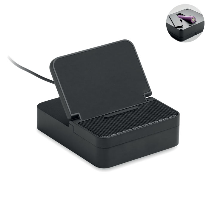 CHARGEBEAT – Speaker wireless con supporto telefono